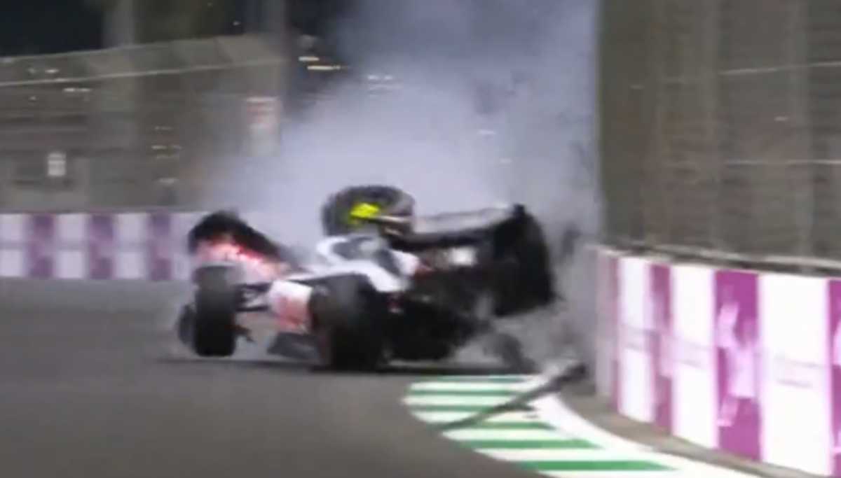 Formula 1: Σφοδρό ατύχημα του Μικ Σουμάχερ «πάγωσε» τους πάντες στην Τζέντα