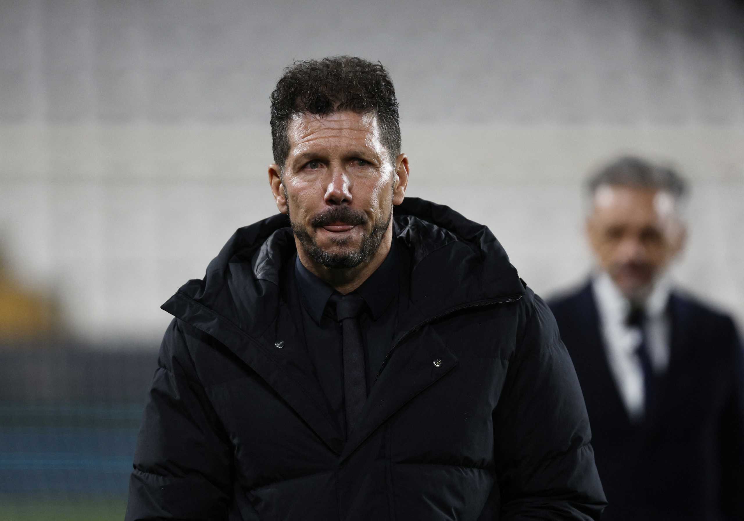 Soccer Football - LaLiga - Rayo Vallecano v Atletico Madrid - Campo de Futbol de Vallecas, Madrid, Spain - March 19, 2022 Atletico Madrid coach Diego Simeone before the match REUTERS