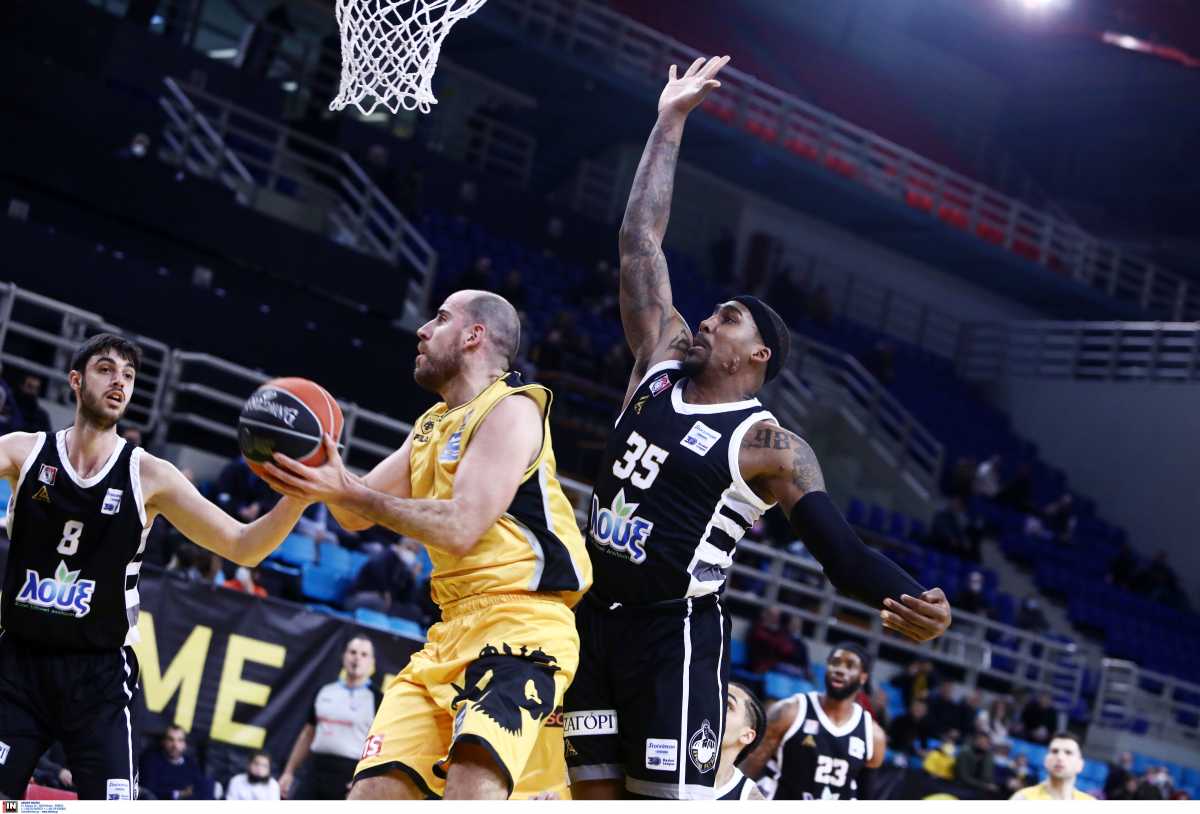 Basket League, ΑΕΚ – Απόλλωνας Πάτρας 77-75: Πήρε το θρίλερ με τριάδα φωτιά