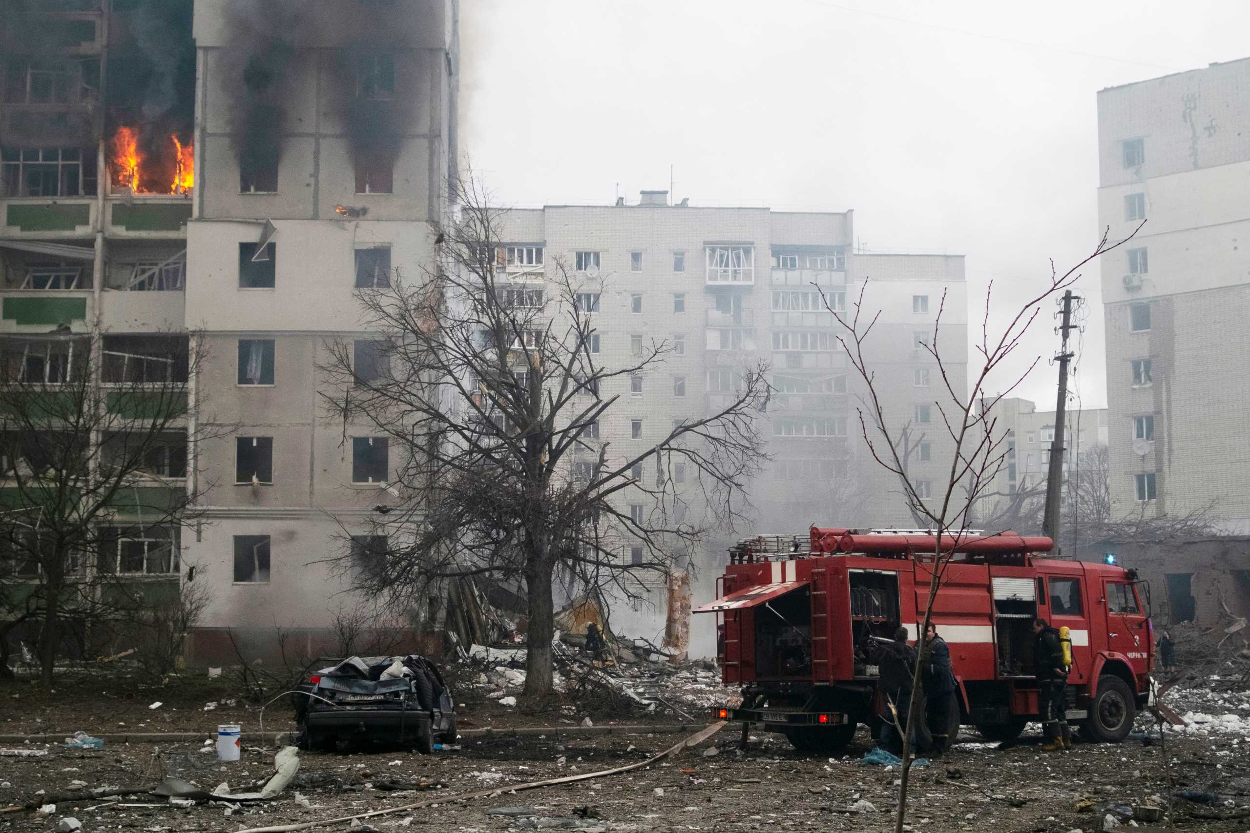Πόλεμος στην Ουκρανία: Στους 33 ανέρχονται οι νεκροί άμαχοι στο Τσερνίχιβ