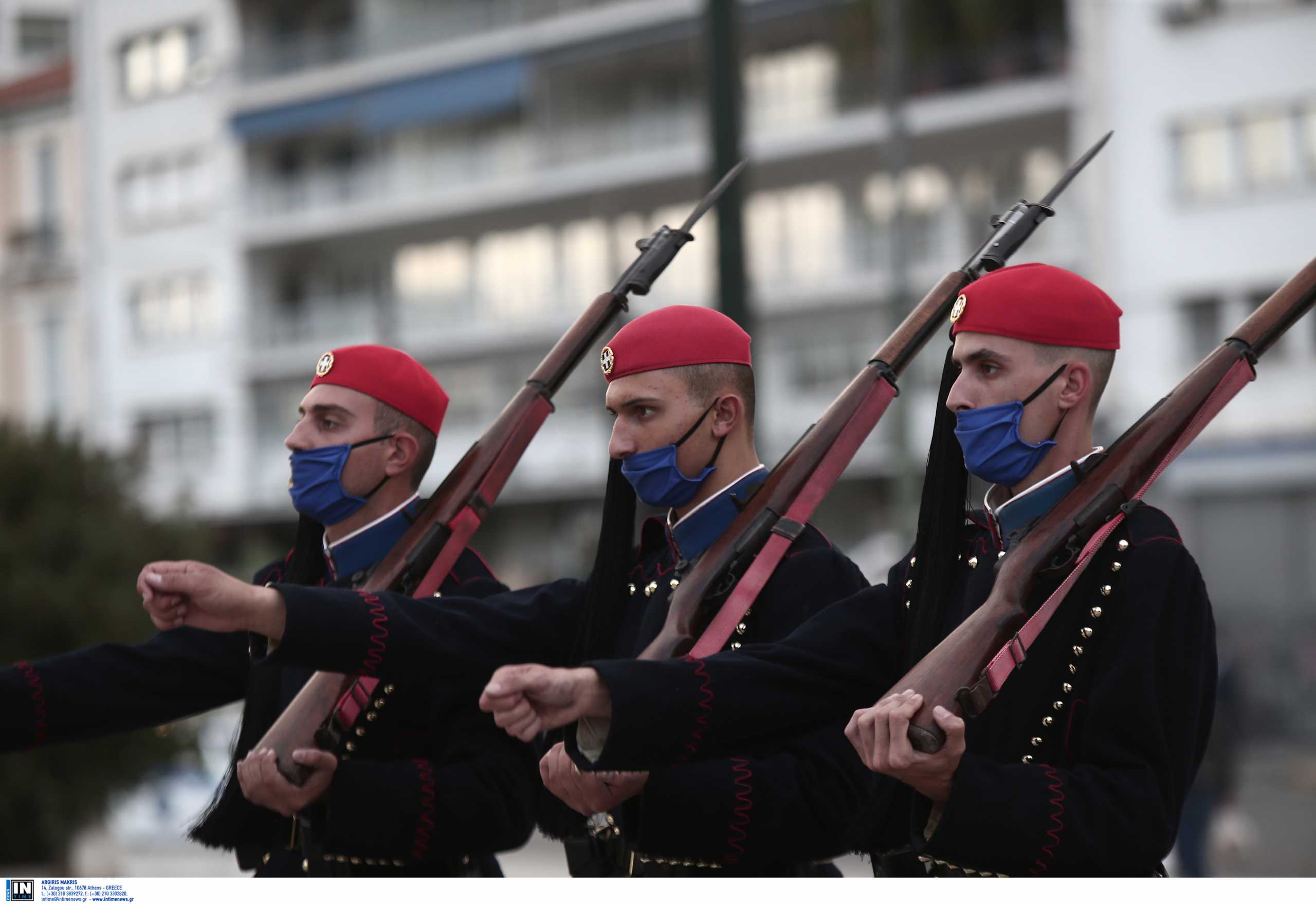 Παρέλαση 25ης Μαρτίου: Ισχυρή σύσταση για χρήση μάσκας και αποστάσεις