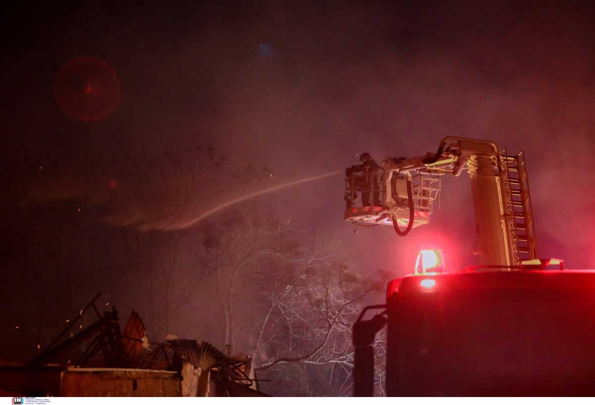 Μυτιλήνη: Άσκηση για μεγάλη φωτιά σε δεξαμενές υγρών καυσίμων – Επιχείρηση «Υγρό Πυρ»