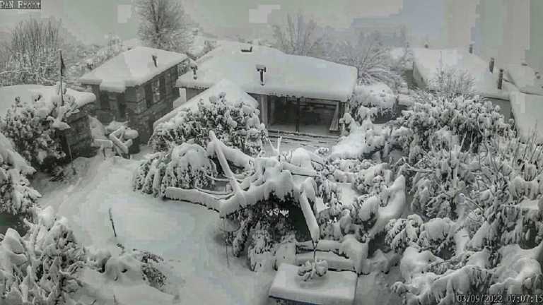 Χιόνια και πολύ χαμηλές θερμοκρασίες έφερε ο «Φίλιππος» στην Κεντρική Μακεδονία - Κλειστά σχολεία