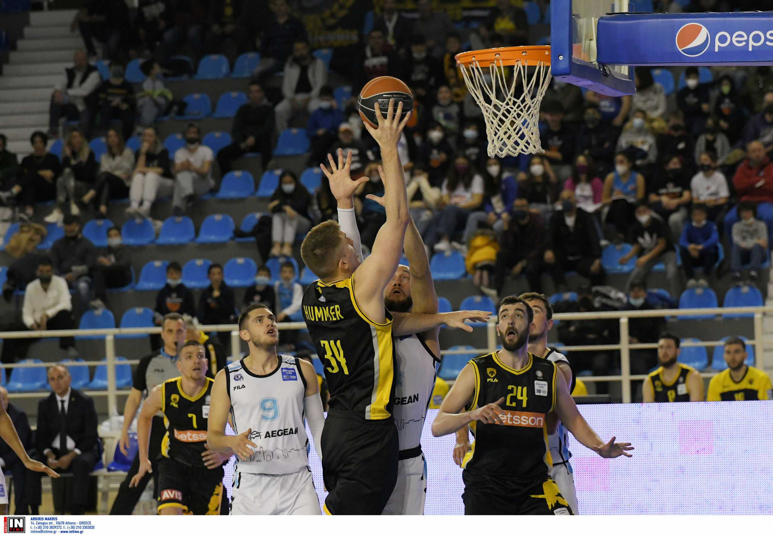 Basket League, Κολοσσός – ΑΕΚ 62-65: Πήρε το θρίλερ στη Ρόδο κι ανεβαίνει
