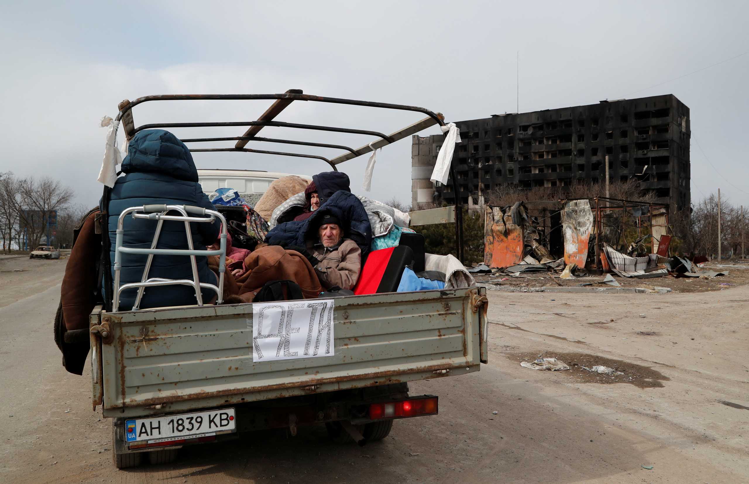 Πόλεμος στην Ουκρανία: 15.000 κάτοικοι της Μαριούπολης έχουν μεταφερθεί με τη βία στη Ρωσία