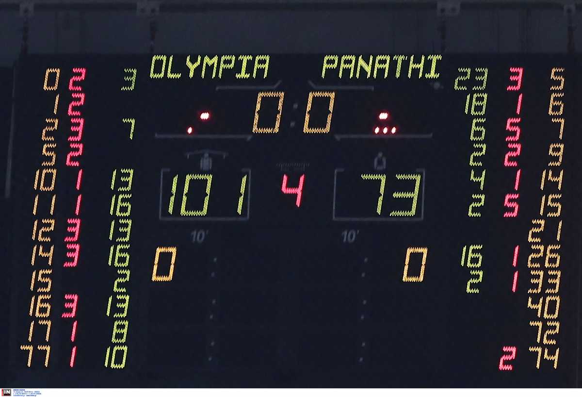 Τα highlights του Ολυμπιακός – Παναθηναϊκός 101-73