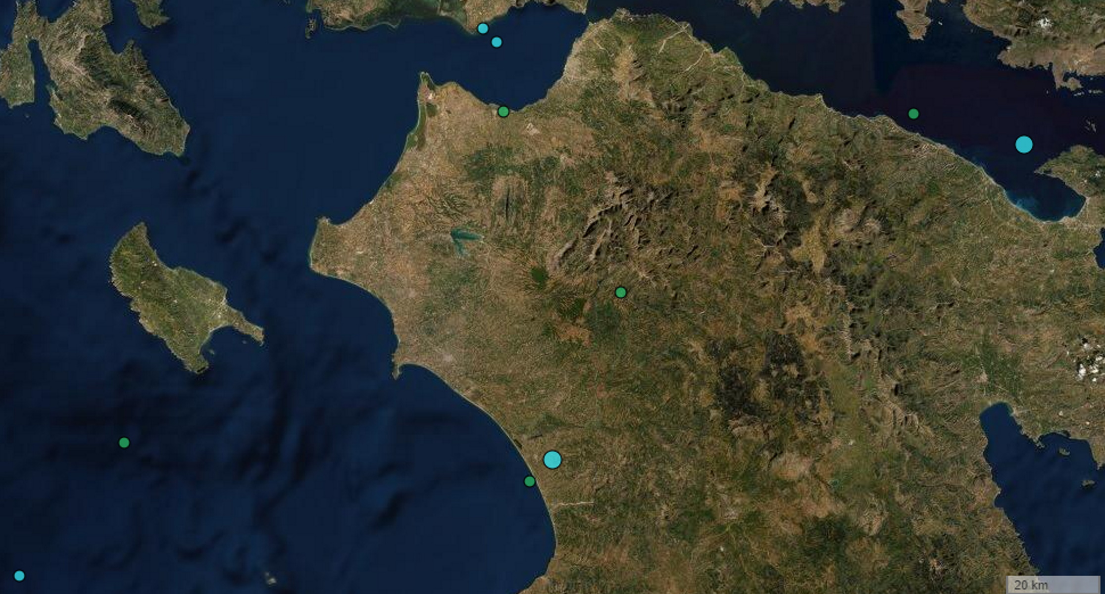 Σεισμός στην Κυπαρισσία – 13,5 χιλιόμετρα εστιακό βάθος
