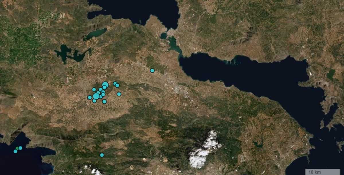 Σεισμός στη Θήβα – Μόλις 6 χιλιόμετρα το εστιακό βάθος