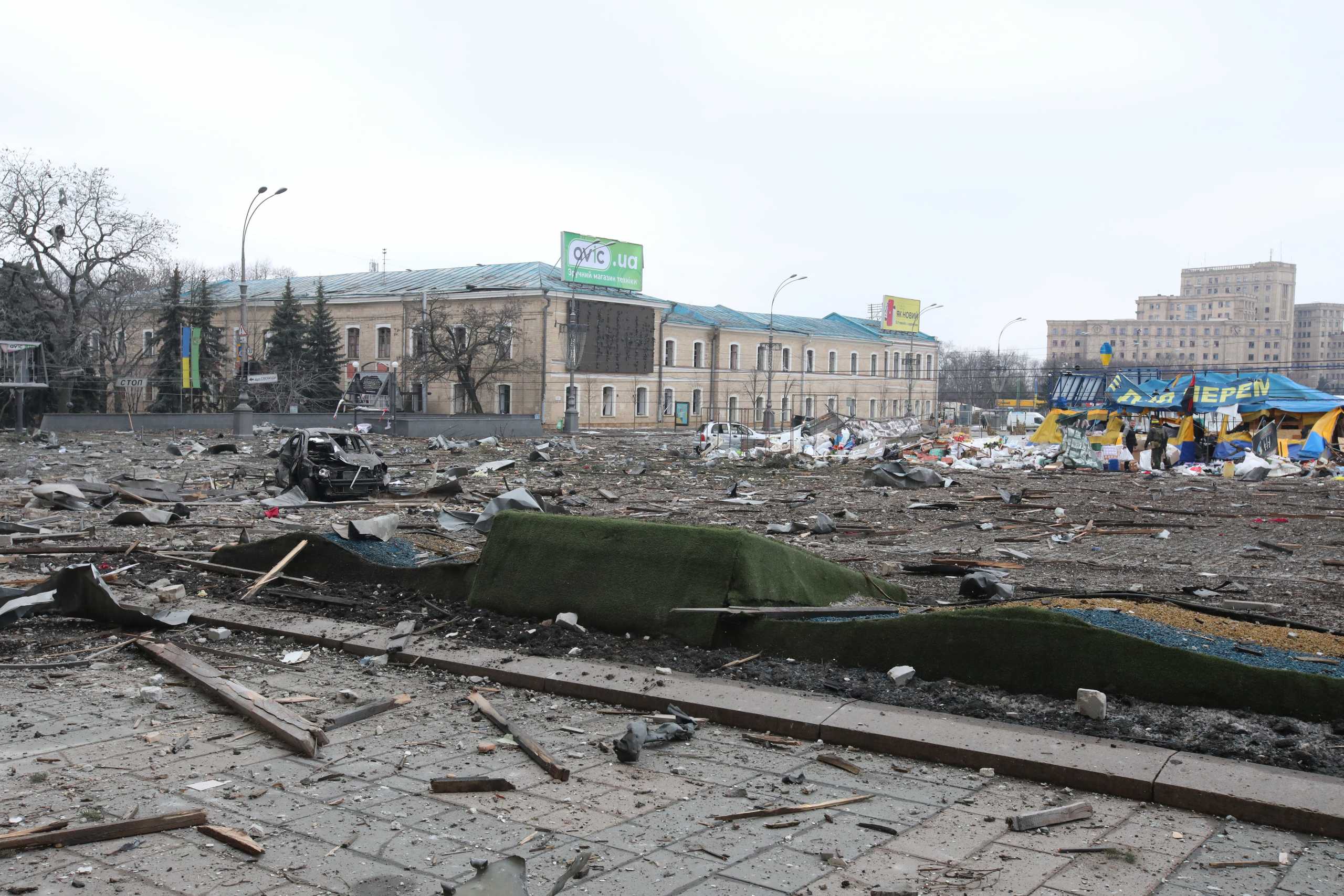 Εισβολή στην Ουκρανία: Εγκλήματα πολέμου των Ρώσων στο Χάρκοβο καταγγέλλει το Κίεβο