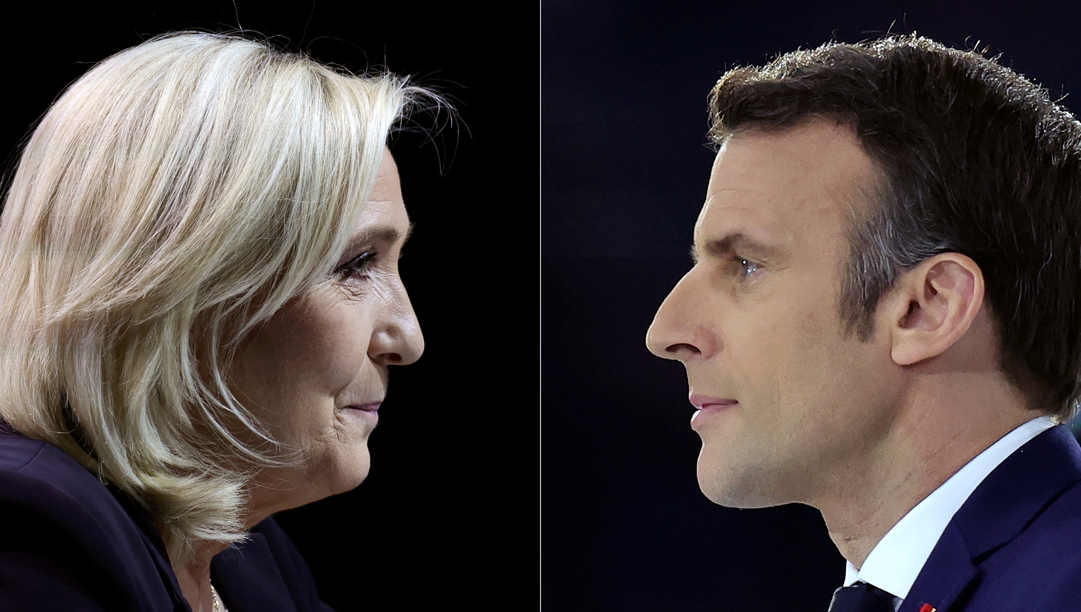 Γαλλία – Προεδρικές εκλογές: Έτοιμοι για το μοναδικό τους ντιμπέιτ ο Εμανουέλ Μακρόν και η Μαρίν Λε Πεν