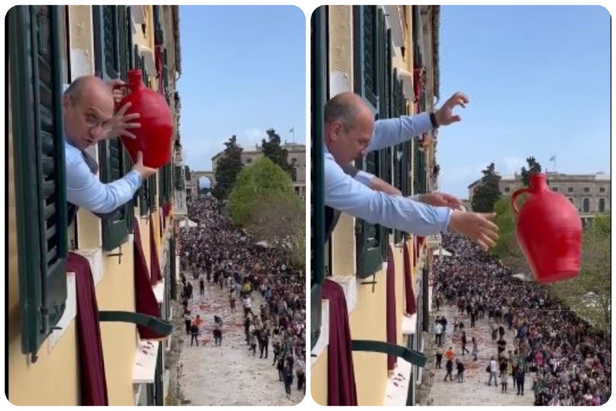 Γιάννης Οικονόμου: Πάσχα στην Κέρκυρα για τον κυβερνητικό εκπρόσωπο – Έριξε «μπότηδες» στην Παλιά Πόλη