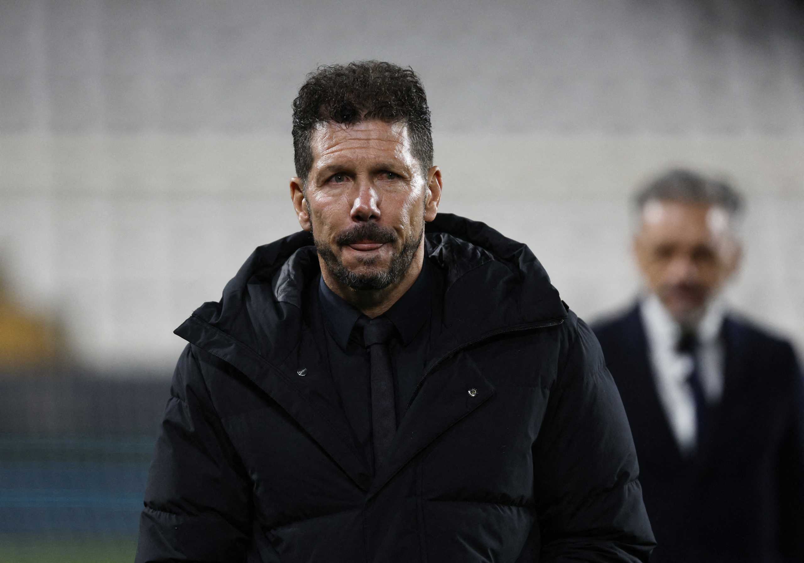 Soccer Football - LaLiga - Rayo Vallecano v Atletico Madrid - Campo de Futbol de Vallecas, Madrid, Spain - March 19, 2022 Atletico Madrid coach Diego Simeone before the match REUTERS