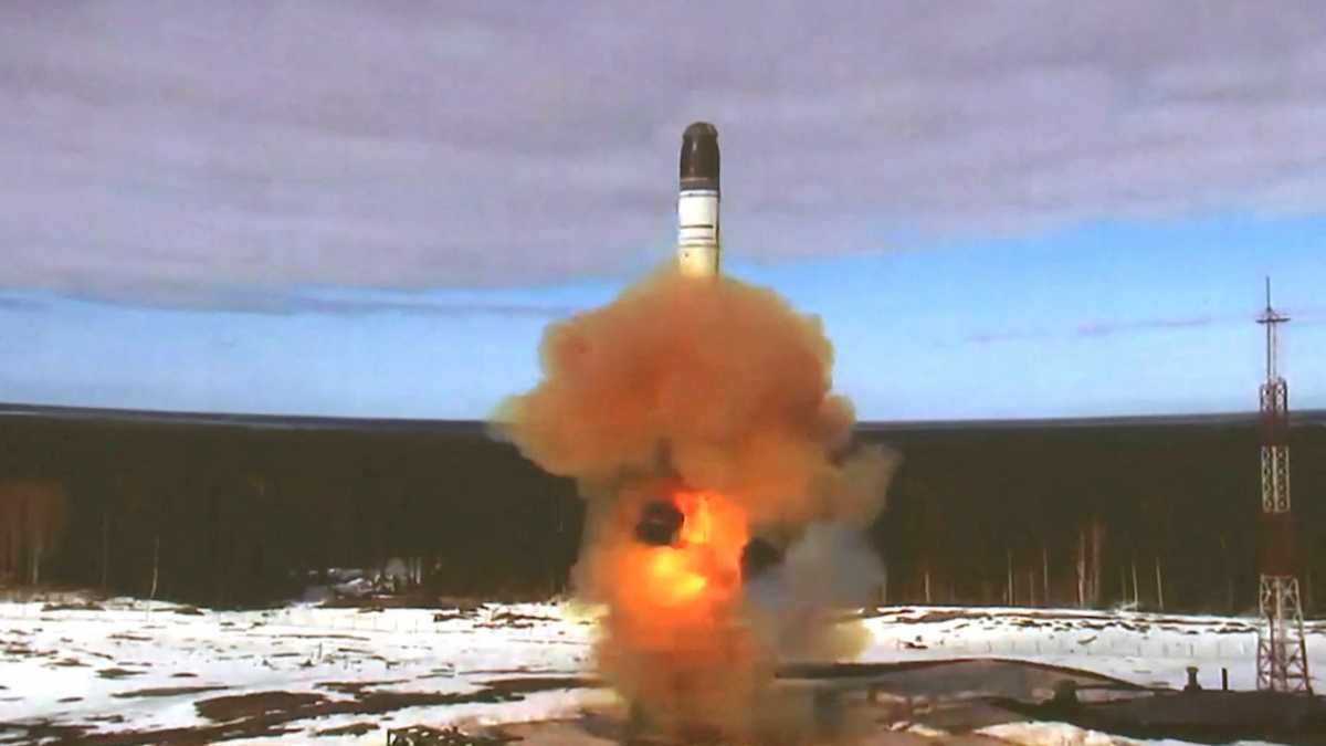 Ρωσία – TASS: Οι πύραυλοι Sarmat θα αναπτυχθούν στον στρατό το αργότερο έως το φθινόπωρο