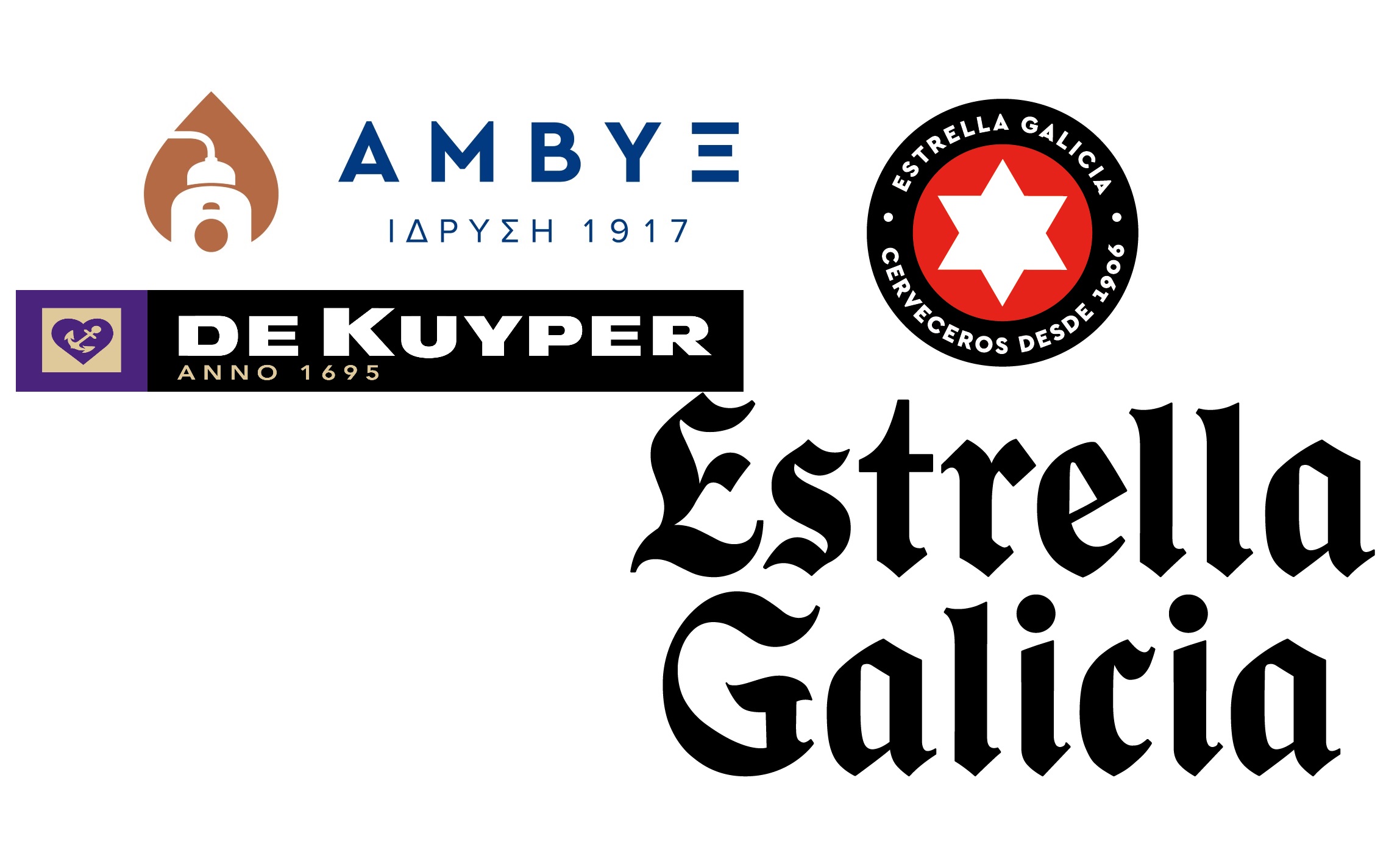 Άμβυξ: Μπαράζ συνεργασιών  – Αναλαμβάνει τη διανομή της διάσημης ισπανικής μπύρας Estrella Galicia και των ολλανδικών σιροπιών De Kuyper