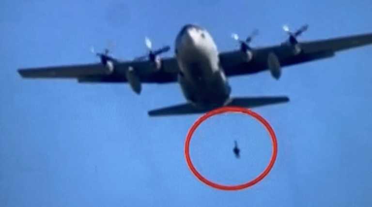 Έλληνας αλεξιπτωτιστής κρεμάστηκε σε C-130 κατά τη διάρκεια άσκησης