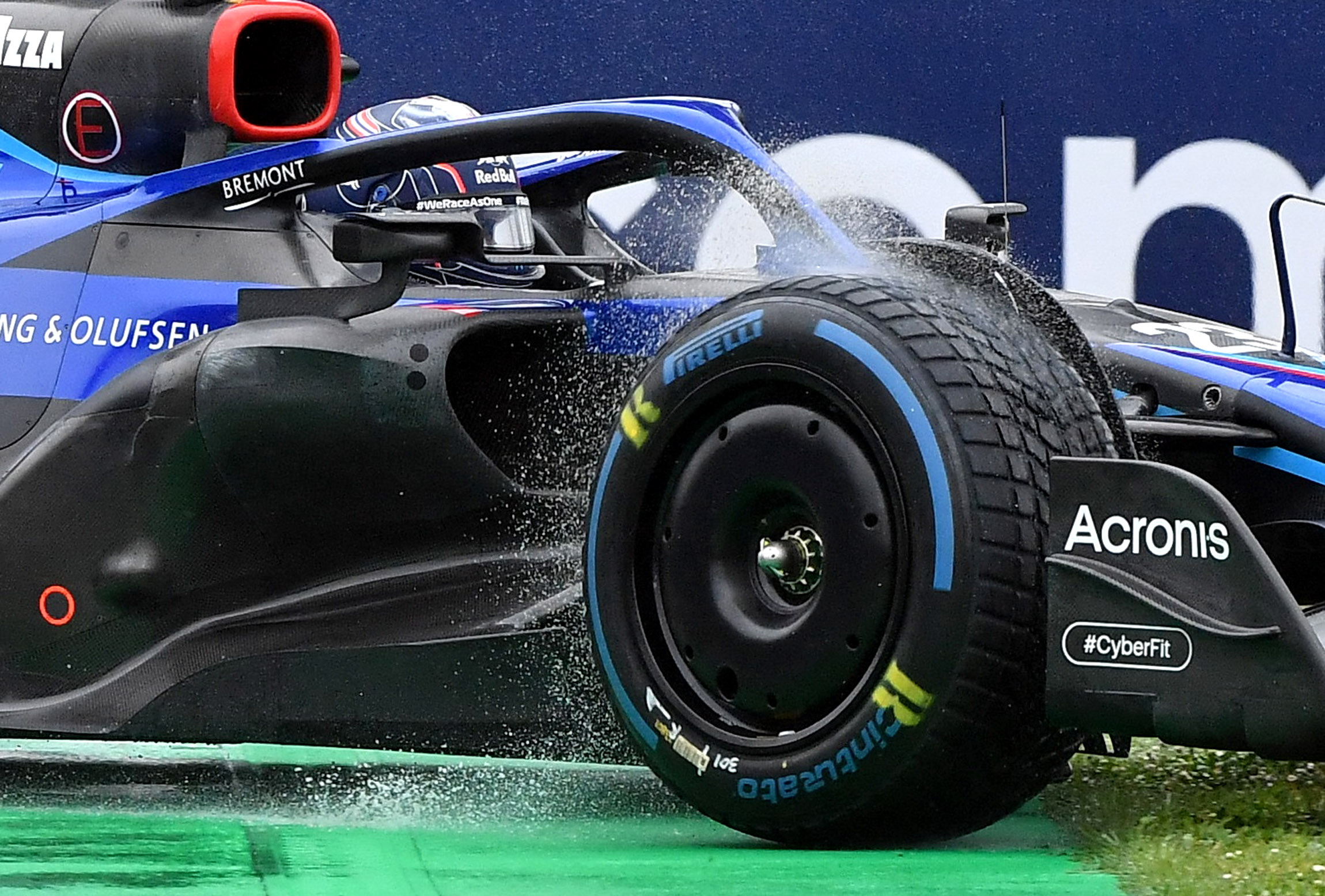 Formula One F1 - Emilia Romagna Grand Prix - Autodromo Enzo e Dino Ferrari, Imola, Italy - April 22, 2022 Williams' Alexander Albon in action during practice REUTERS