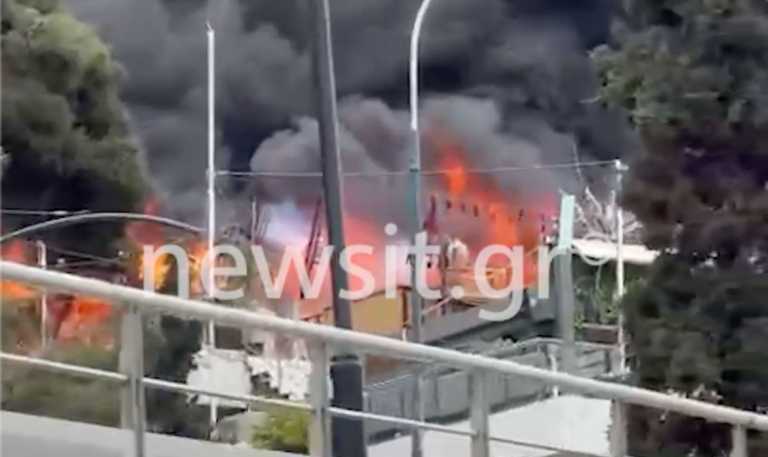 Έσβησε η μεγάλη φωτιά στο Skyfall στο Καλλιμάρμαρο - Ξέσπασε 24ώρες πριν το opening - Οι πρώτες συγκλονιστικές εικόνες