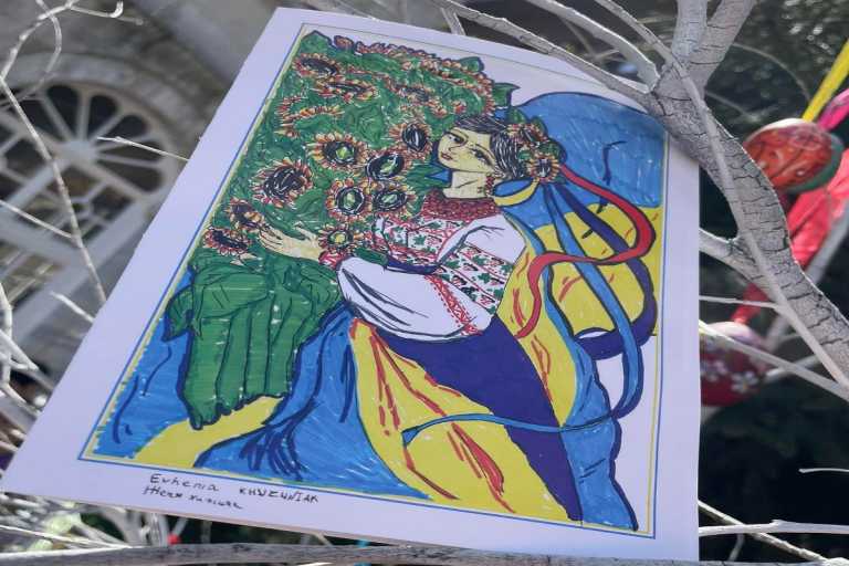 Πατριάρχης Βαρθολομαίος: Με ζωγραφιά 16χρονης Ουκρανής η ευχετήρια κάρτα του για το Πάσχα