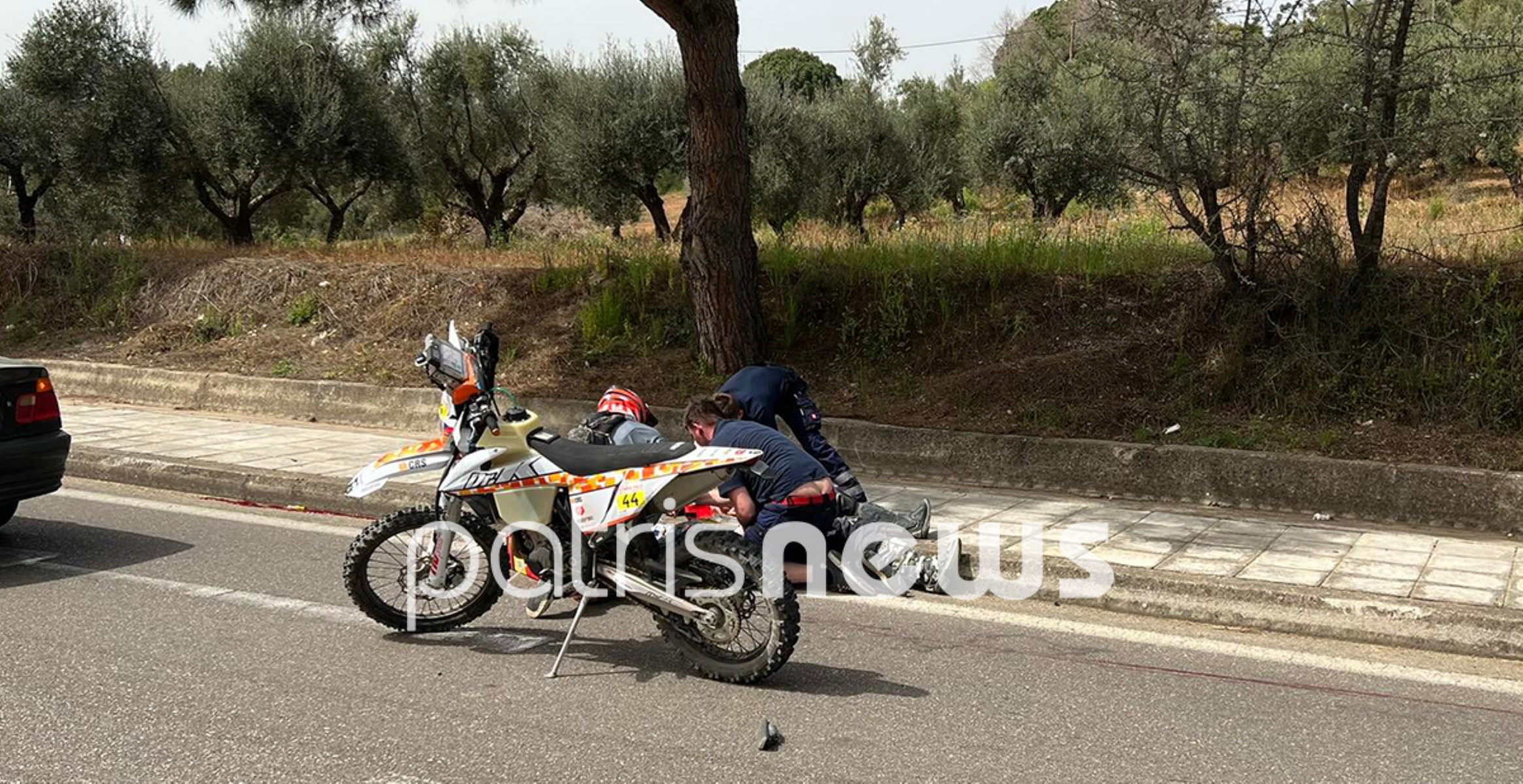 Ηλεία: Τραγικό τροχαίο κοντά στα Κρέστενα – Νεκρός νεαρός μοτοσικλετιστής μετά από σύγκρουση με ΙΧ