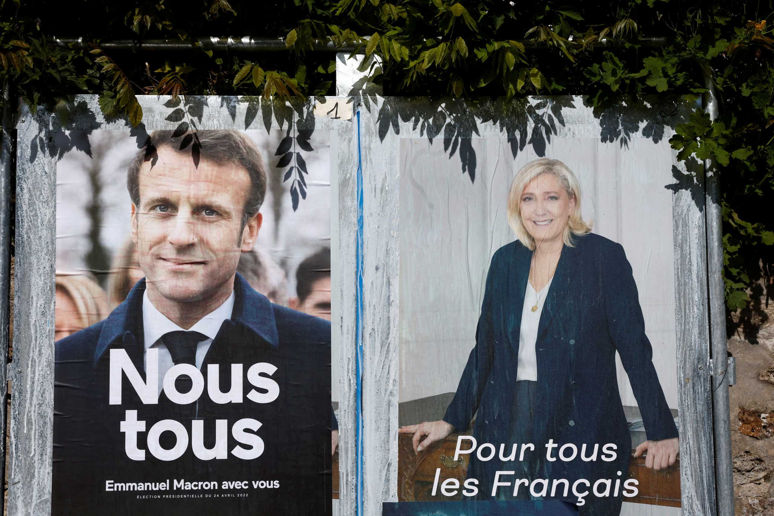 Προεδρικές εκλογές στη Γαλλία: 57% δίνει τον Μακρόν νέα δημοσκόπηση