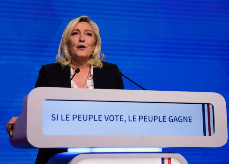 Εκλογές: Οι πρώτες δηλώσεις της Μαρίν Λε Πεν μετά τα exit polls - «Θα γίνω πρόεδρος όλων των Γάλλων»