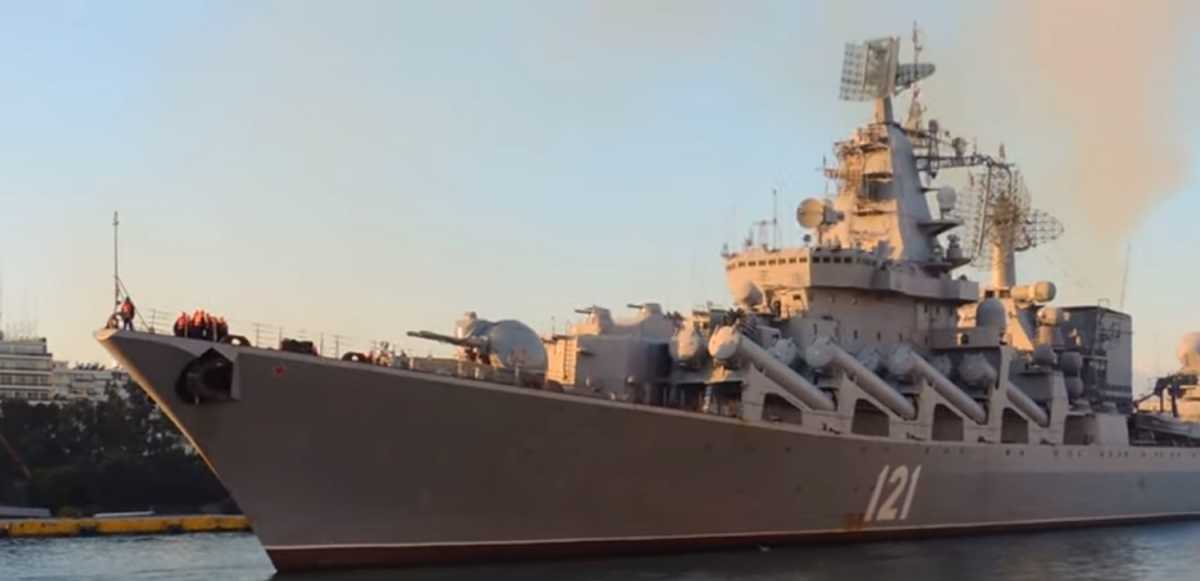 Πόλεμος στην Ουκρανία: Το πλοίο Moskva είχε έρθει και στον Πειραιά – Δείτε βίντεο