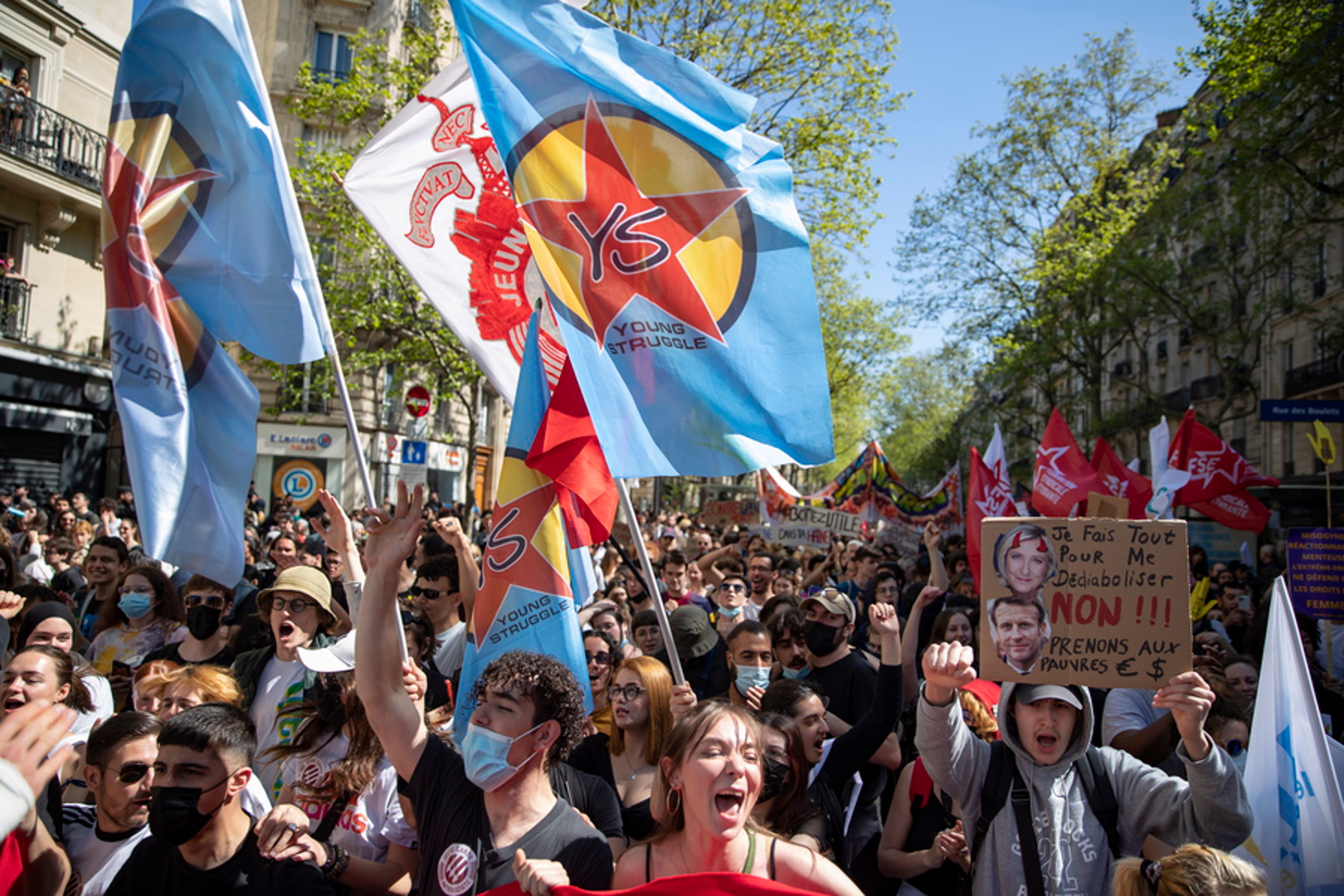 Παρίσι: Επεισόδια και δακρυγόνα σε διαδηλωτές εναντίον της ακροδεξιάς