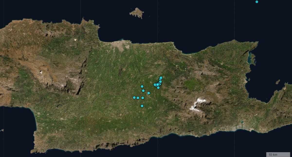 Σεισμός στο Αρκαλοχώρι – 8,2 χιλιόμετρα εστιακό βάθος