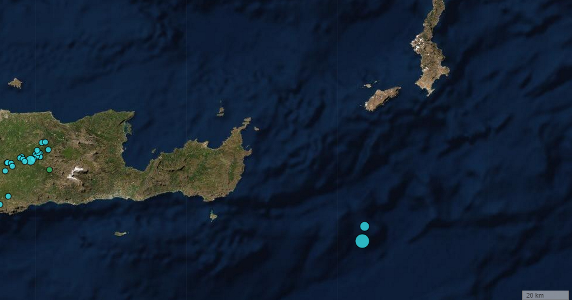 Σεισμός 4,1 ρίχτερ στη Ζάκρο – Ταρακούνησε την Κρήτη