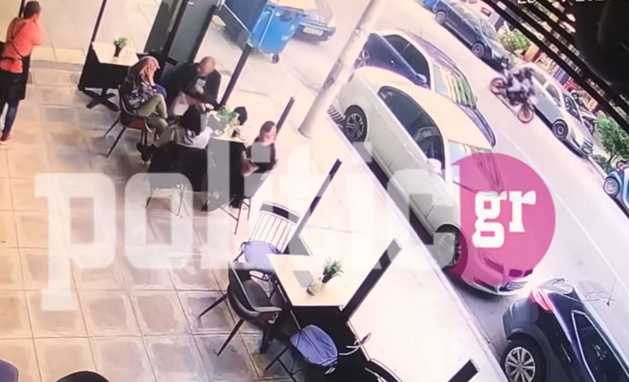 Θεσσαλονίκη: Βίντεο ντοκουμέντο από το τροχαίο δυστύχημα με μηχανή – Τα τελευταία μέτρα του οδηγού