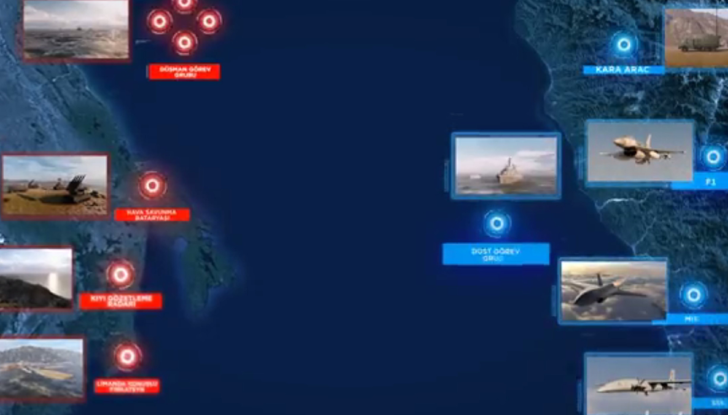 Η Τουρκία διαφημίζει το νέο πύραυλο «τσακίρ» με εικονικούς στόχους σε ελληνικό νησί