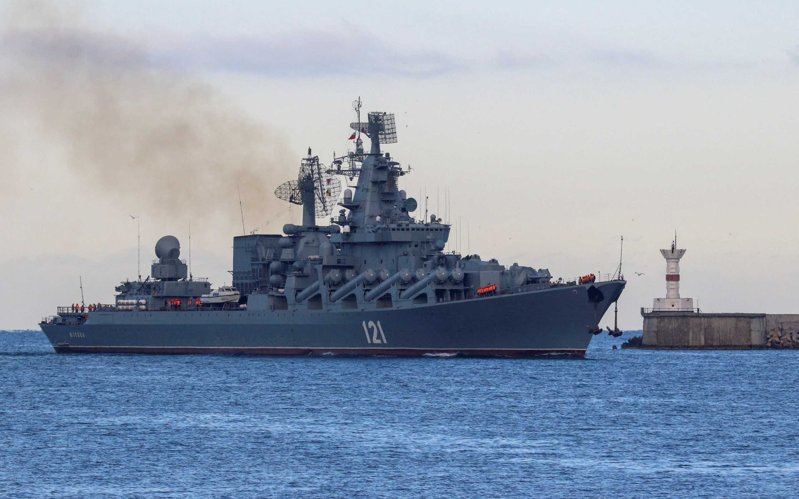 Moskva: Η απώλεια του καταδρομικού πλοίου έχει «ισχυρή συμβολική αξία» για τη Ρωσία 
