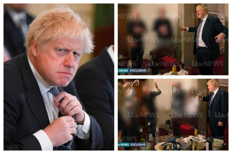 Νέος «πονοκέφαλος» για τον Μπόρις Τζόνσον: Στη δημοσιότητα φωτογραφίες από το partygate - Με ποτό στο χέρι ο πρωθυπουργός