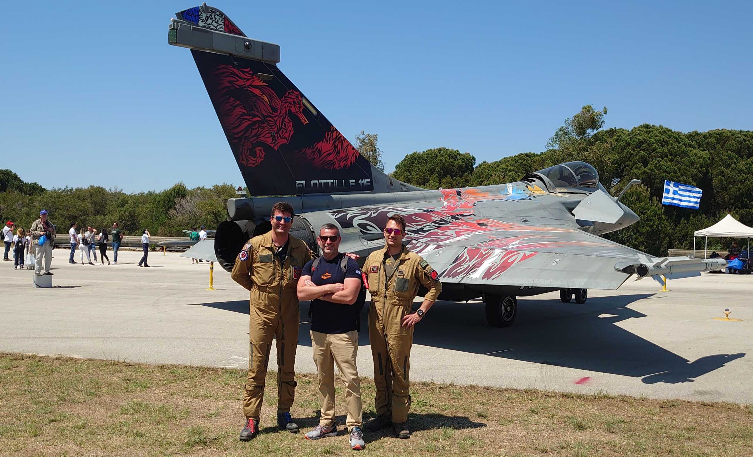 Άραξος: Οι… Top Gun πιλότοι του Γαλλικού Ναυτικού εν δράσει στην Ελλάδα σε ειδικό μαχητικό Rafale