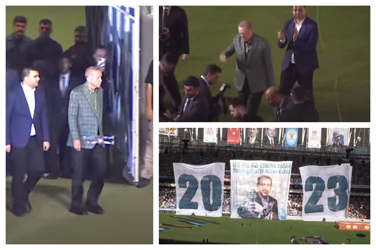 Ερντογάν: Η εμφάνιση «ροκ σταρ» και η «αποθέωση» – «Μα που σε συνάντησα, ζαλίστηκα»