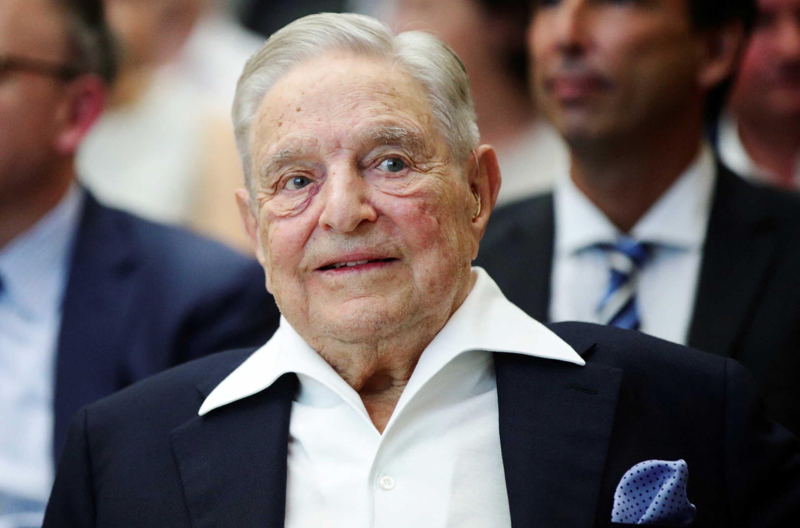 FILE PHOTO: Billionaire investor George Soros attends the Schumpeter Award in Vienna, Austria June 21, 2019. REUTERS