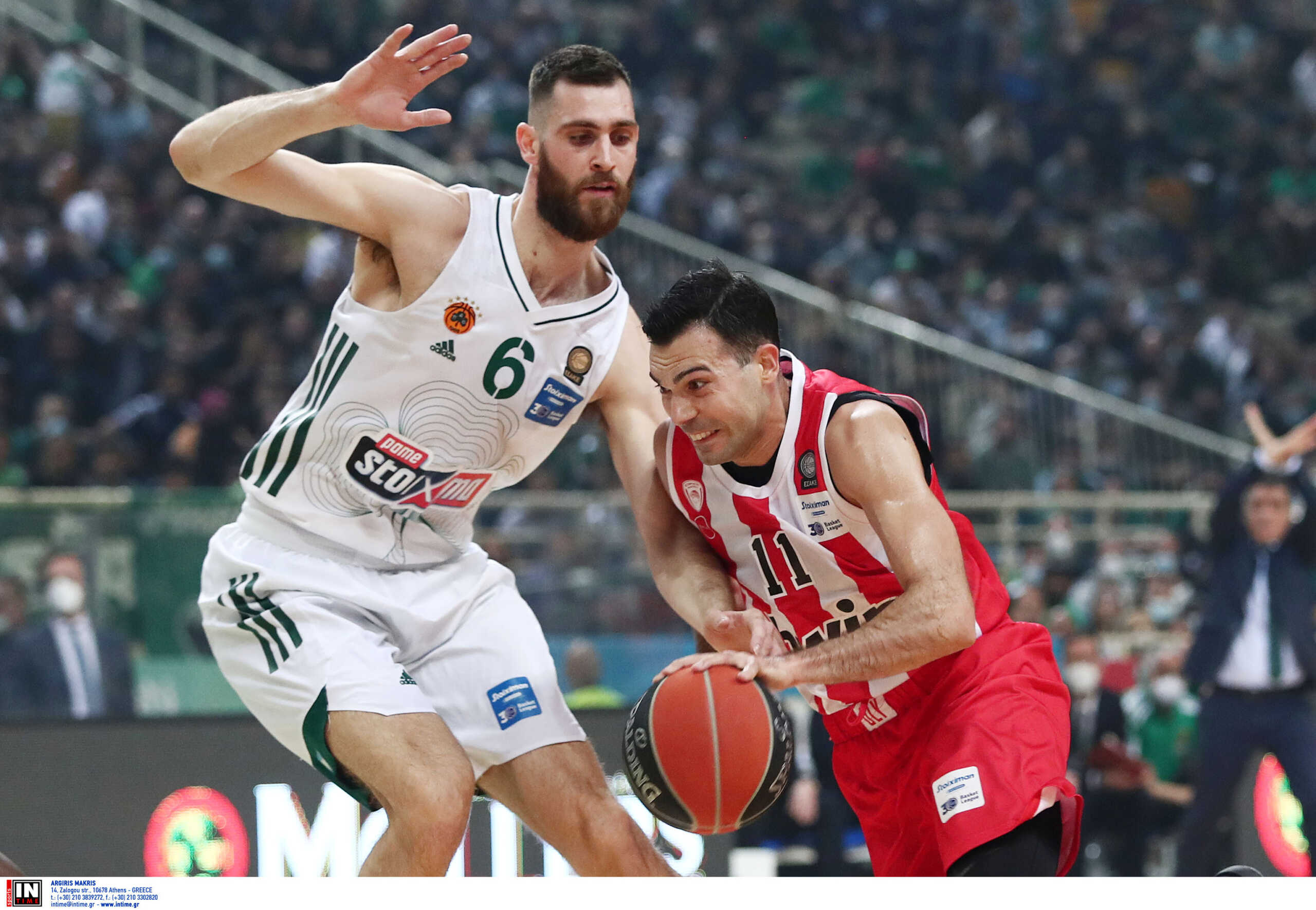 Euroleague: Κώστας Σλούκας και Γιώργος Παπαγιάννης στη δεύτερη καλύτερη πεντάδα της σεζόν