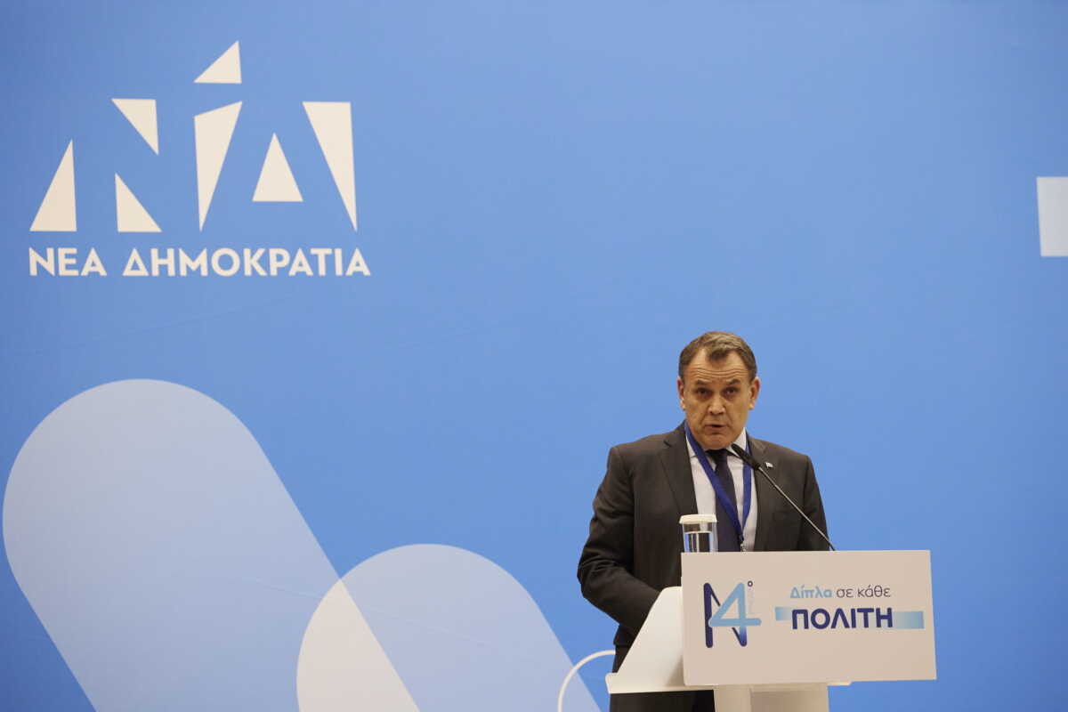 Συνέδριο ΝΔ – Νίκος Παναγιωτόπουλος: Στρατηγικός στόχος της κυβέρνησης Μητσοτάκη η θωράκιση της χώρας