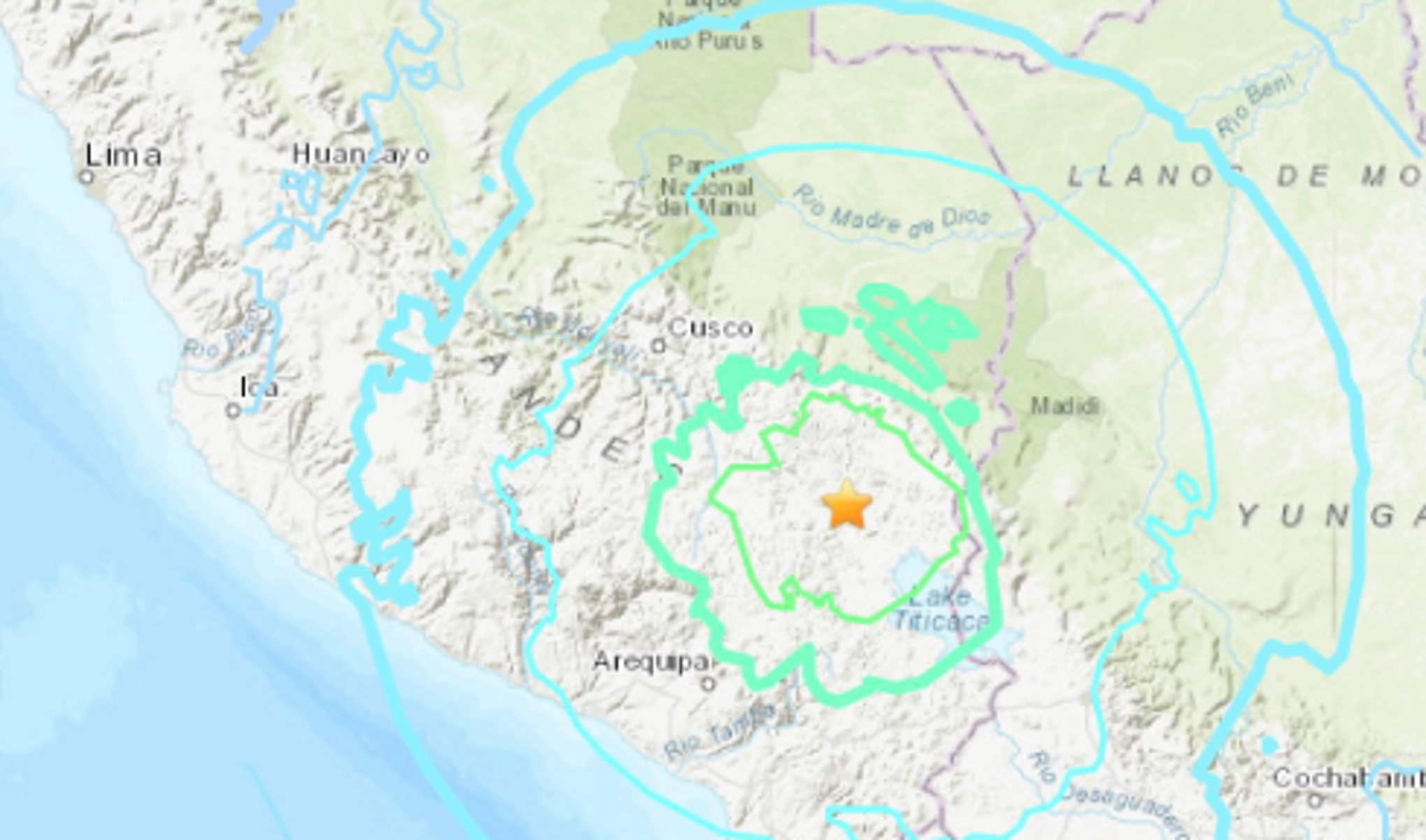 Σεισμός 7,2 Ρίχτερ ταρακούνησε το Περού – Αισθητός στη Βολιβία