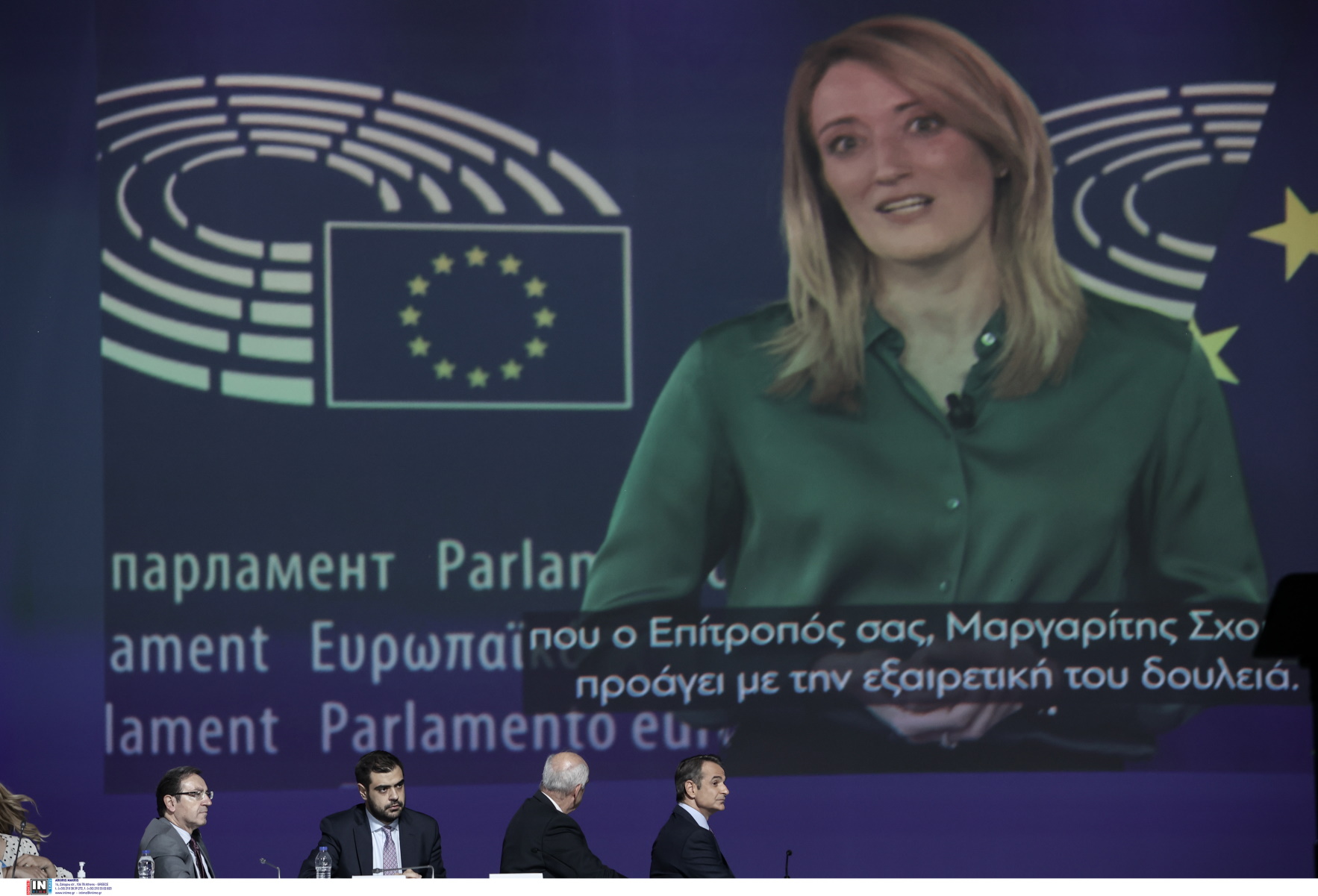 Συνέδριο ΝΔ – Ρομπέρτα Μετσόλα: Η κληρονομιά του κόμματος είναι συνδεδεμένη με την ευρωπαϊκή πορεία της Ελλάδας