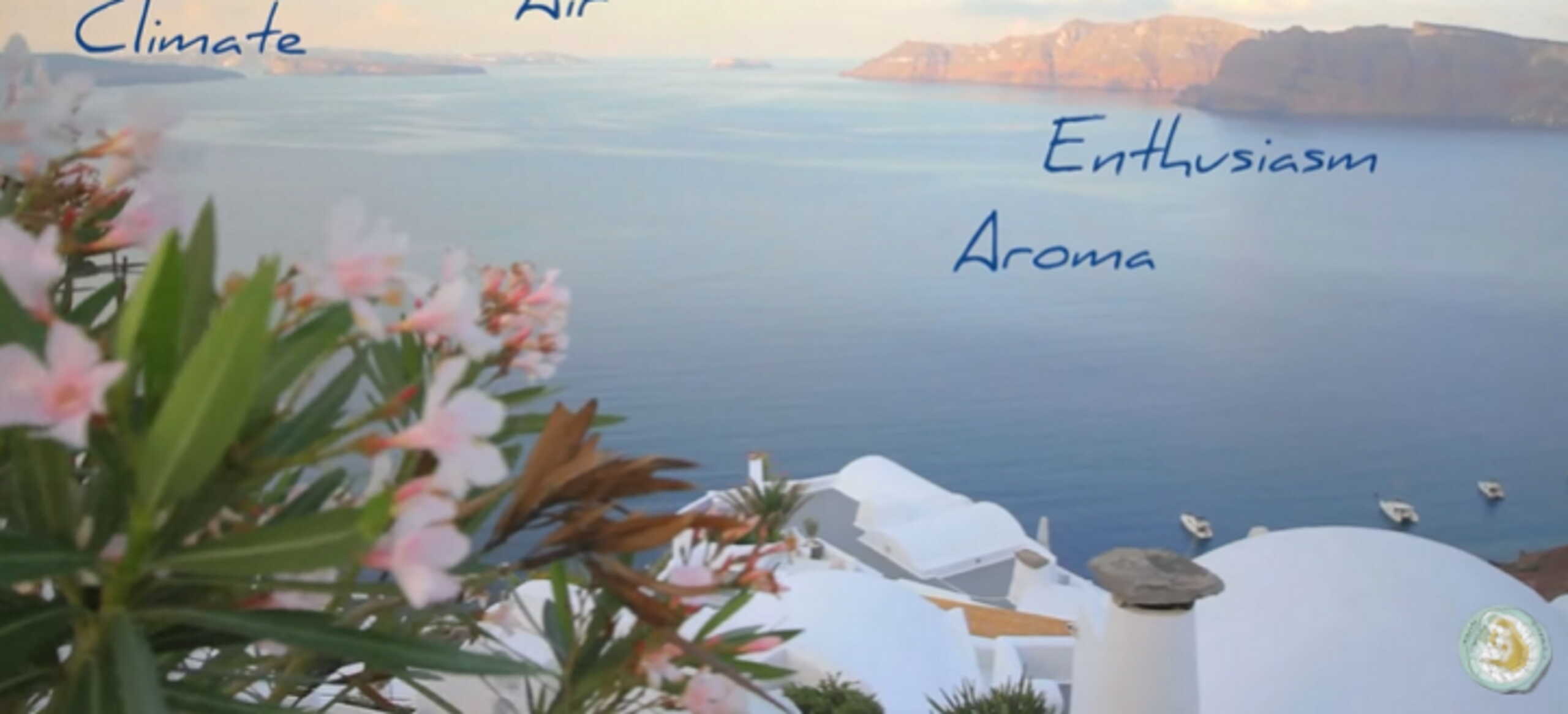 Βίντεο διαφημίζει τη Σαντορίνη σε όλο τον πλανήτη – Οι αγγλικές λέξεις με ελληνική ρίζα για τις ομορφιές του νησιού