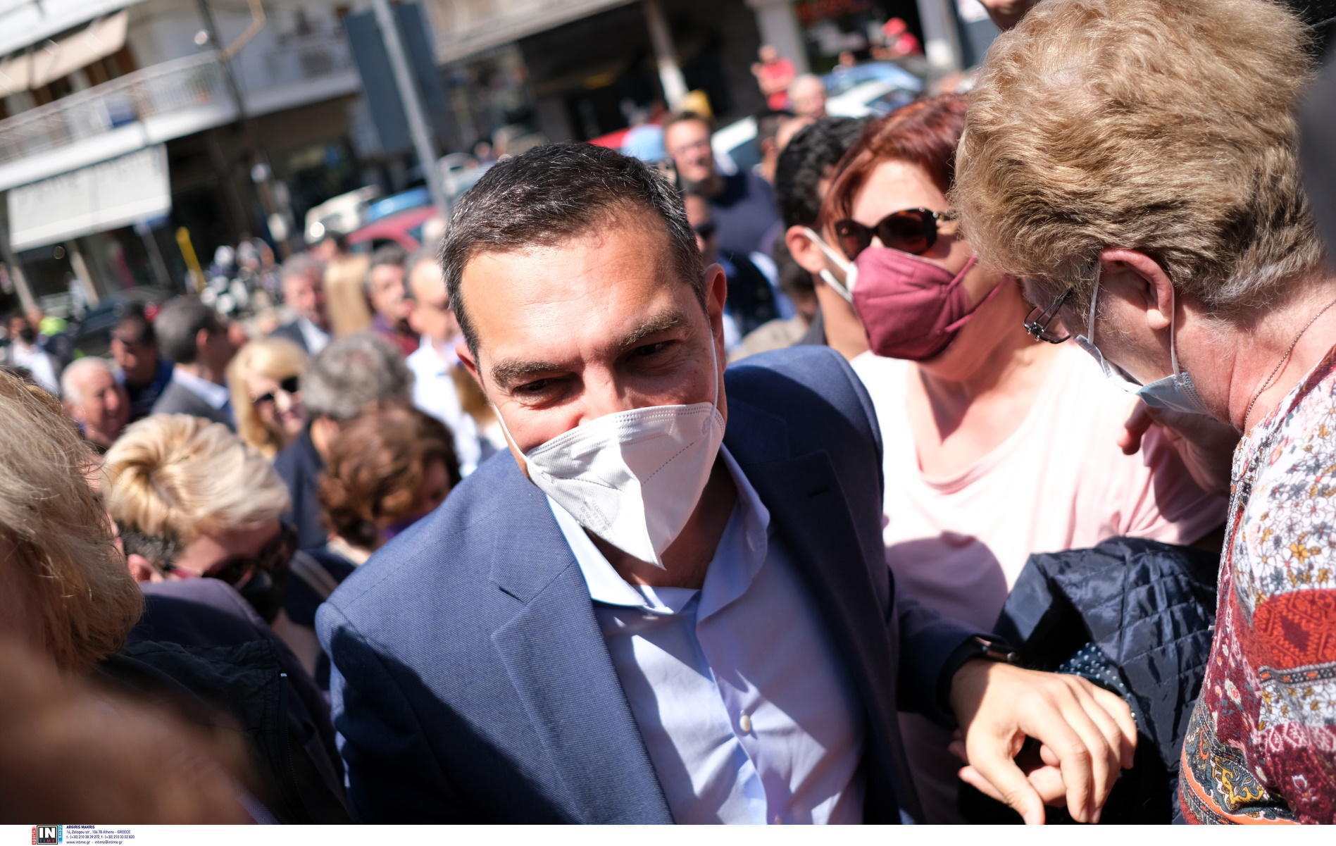 Ο Αλέξης Τσίπρας στη Θεσσαλονίκη: Αμήν να φύγει η Δεξιά και το απρόοπτο που έφερε προσαγωγή