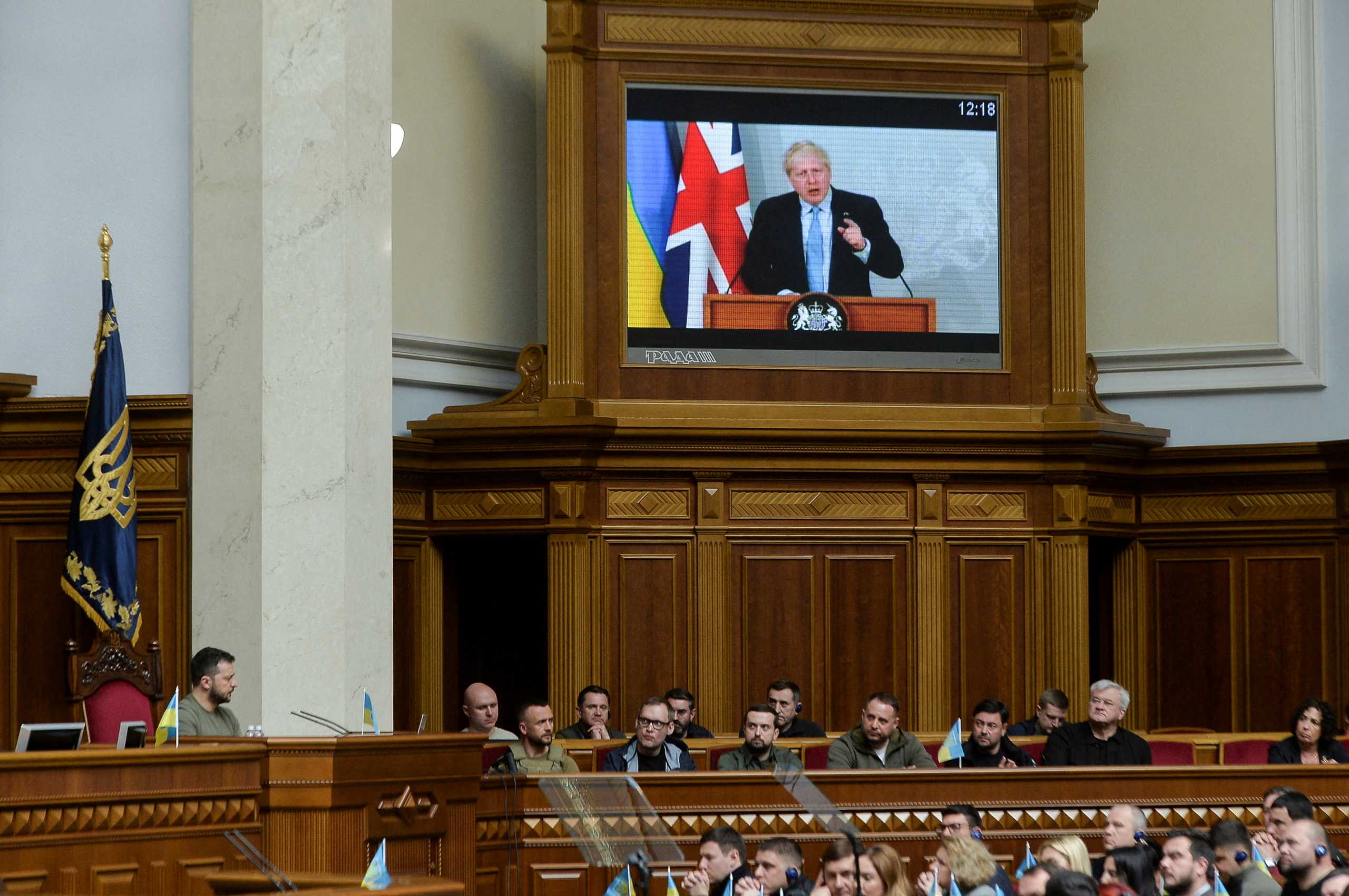 Τζόνσον στο κοινοβούλιο του Κιέβου: Η Ουκρανία θα νικήσει, θα είναι ελεύθερη – Στέλνει νέα βοήθεια 300 εκατομμυρίων λιρών