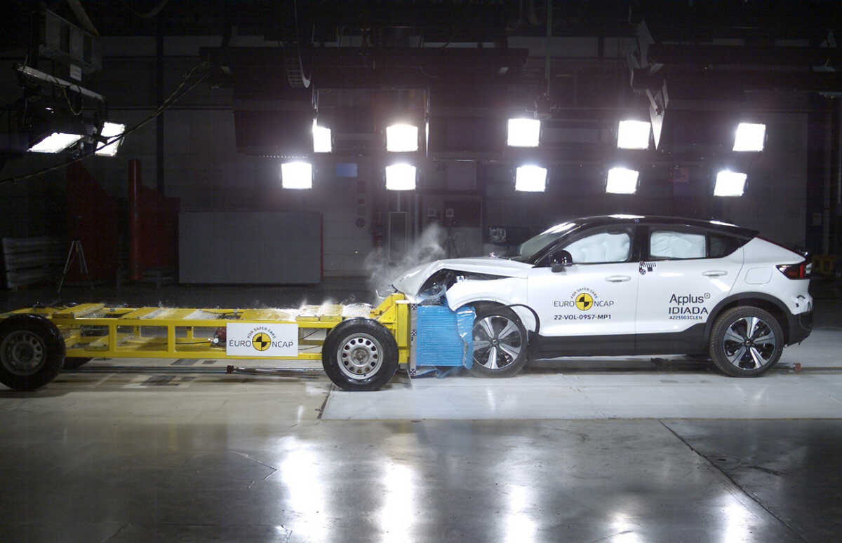 Volvo C40 Recharge: Πέντε αστέρια στις δοκιμές ασφαλείας του Euro NCAP