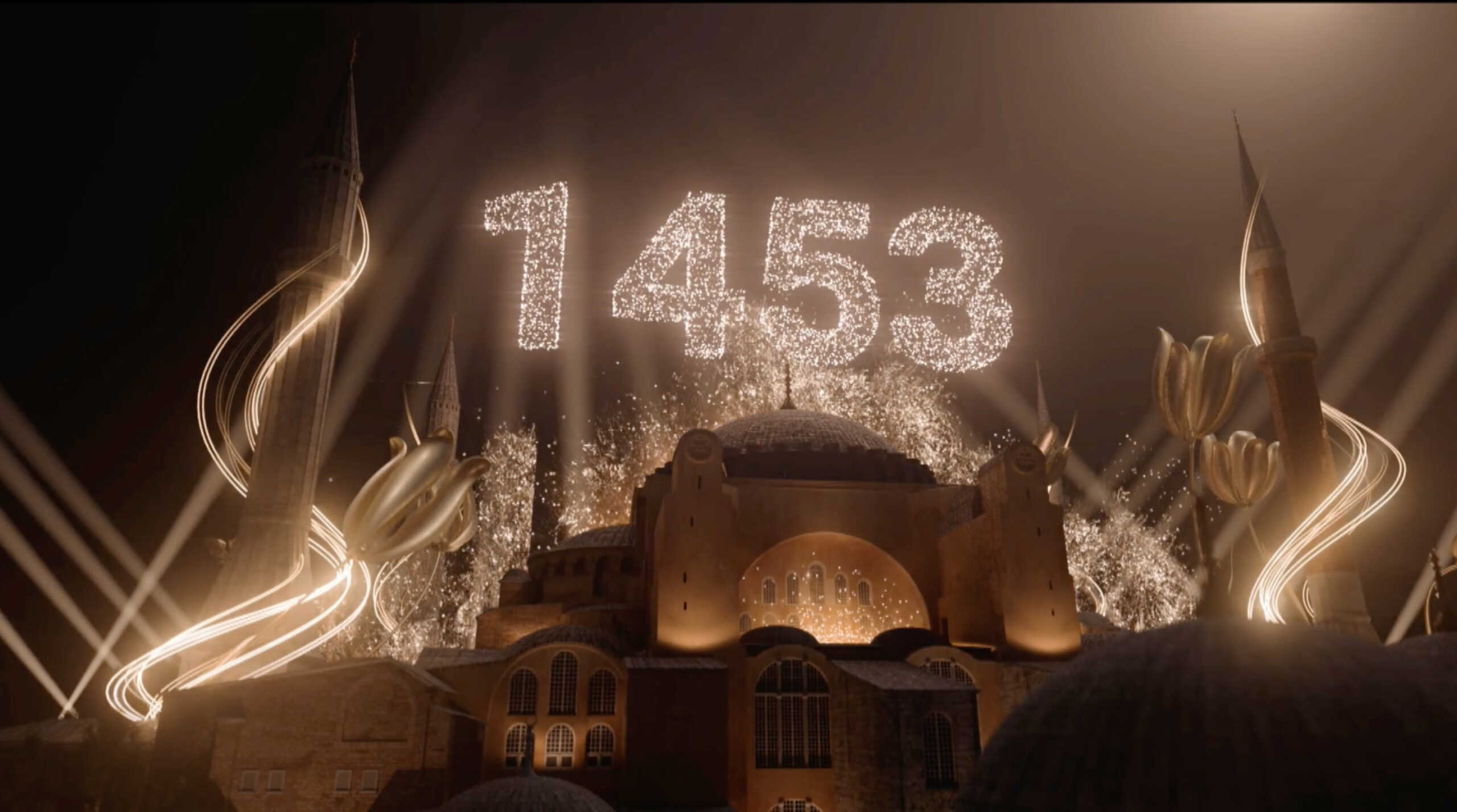 Αγιά Σοφιά: Το 3D σόου του Ερντογάν – «Πάντα θα ακούγεται η φωνή του Ιμάμη»
