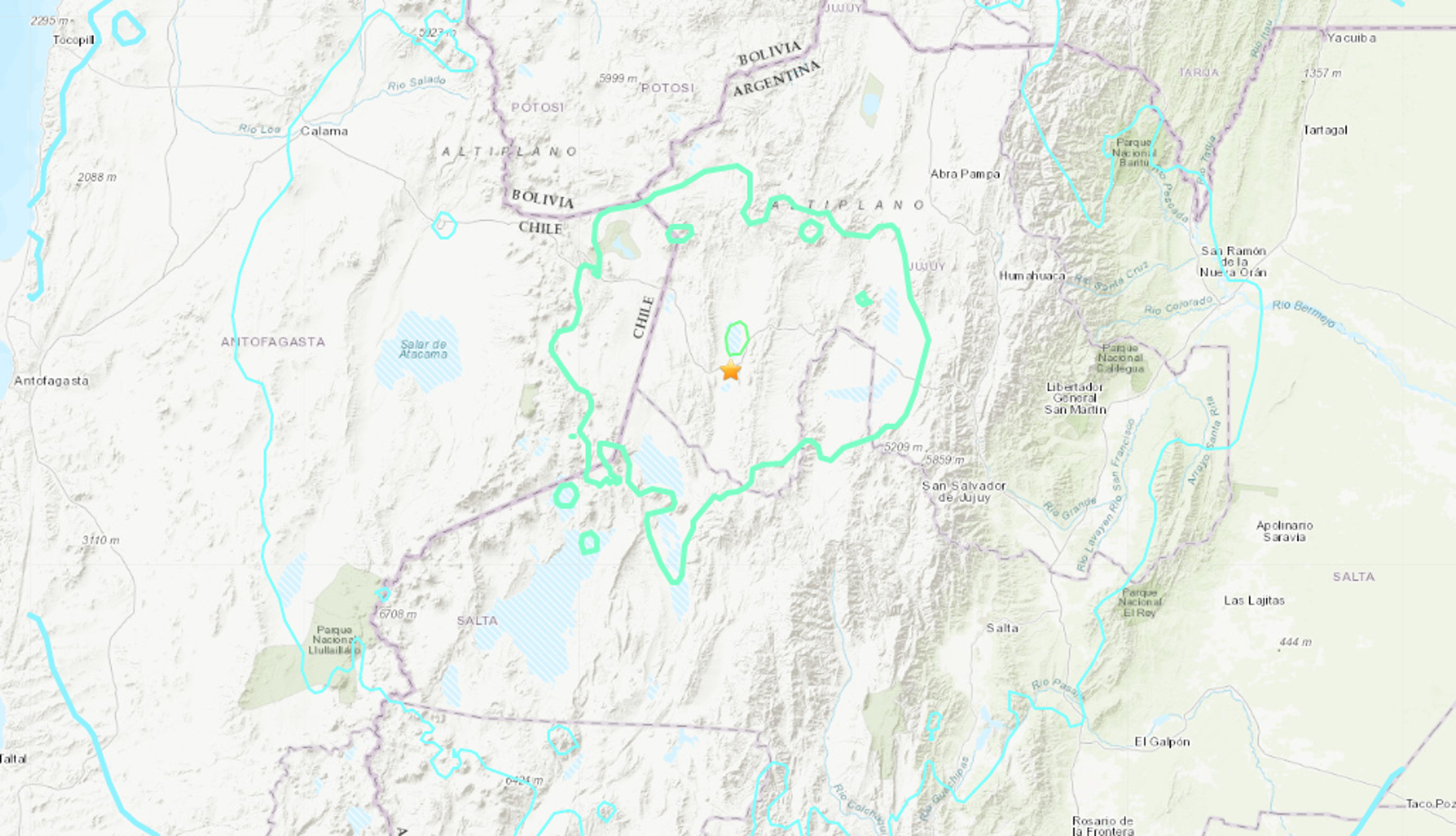 Αργεντινή: Ισχυρός σεισμός 6,8 Ρίχτερ