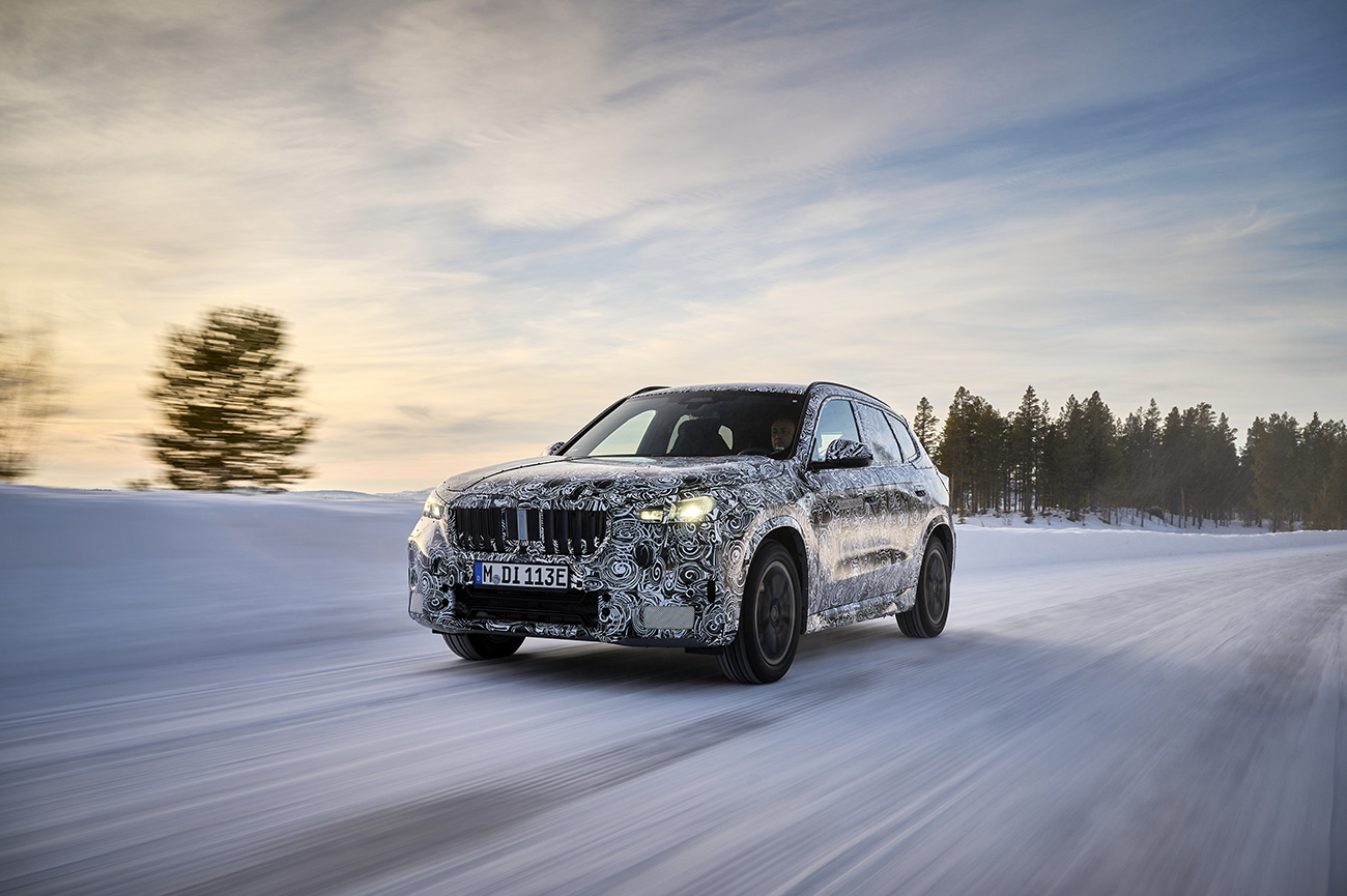 Τελικές χειμερινές δοκιμές με τη νέα BMW iX1