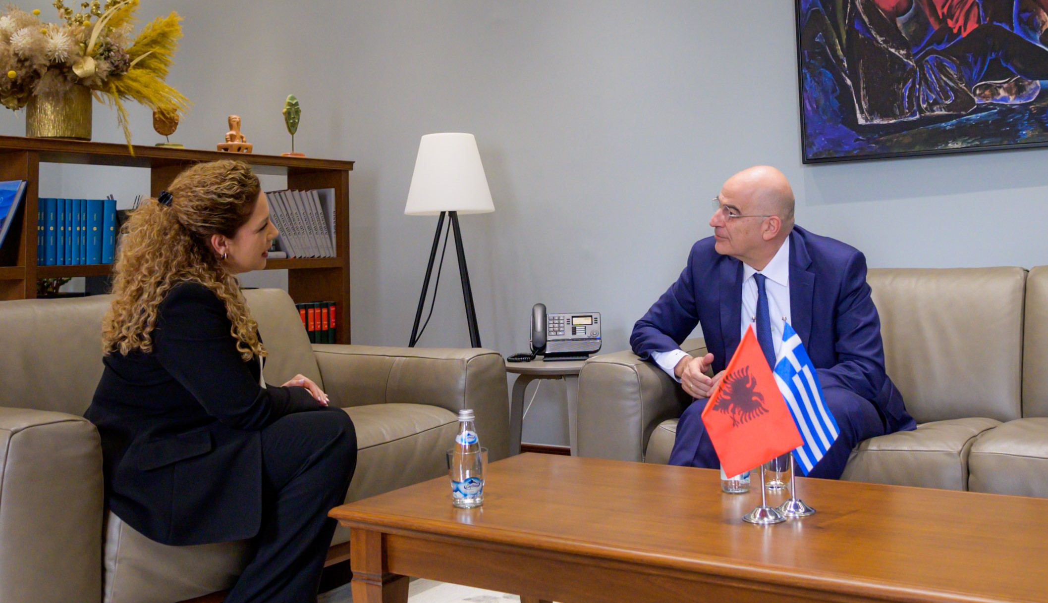 Νίκος Δένδιας: Τι απάντησε στην ΥΠΕΞ της Αλβανίας όταν έθεσε θέμα Τσάμηδων
