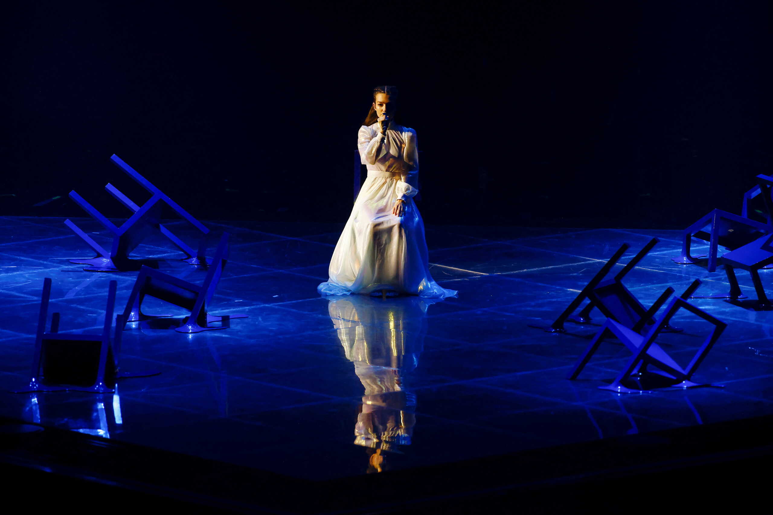 Eurovision 2022: Η εμφάνιση της Ελλάδας στον πρώτο ημιτελικό με την Αμάντα Γεωργιάδη