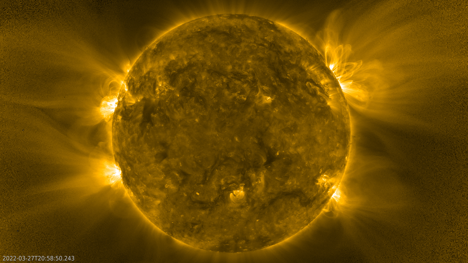 Solar Orbiter: Κοντινές φωτογραφίες του Ήλιου και του «ηλιακού σκατζόχοιρου»